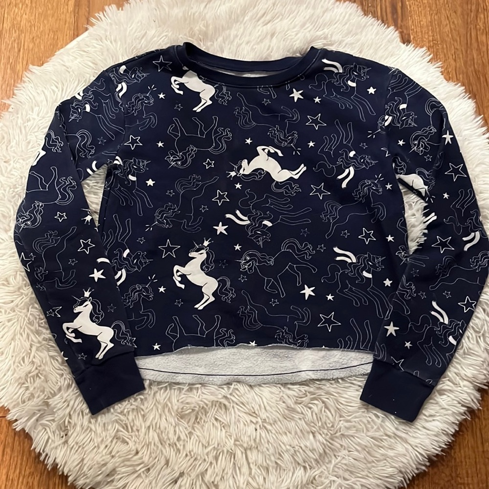 Girls crop sweater size 10